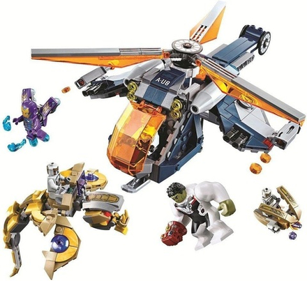 Конструктор Мстители: Спасение Халка на вертолёте | 76144, 11507