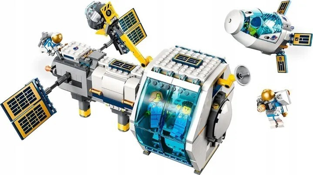 Конструктор LEGO City Space Port Лунная космическая станция | 60349