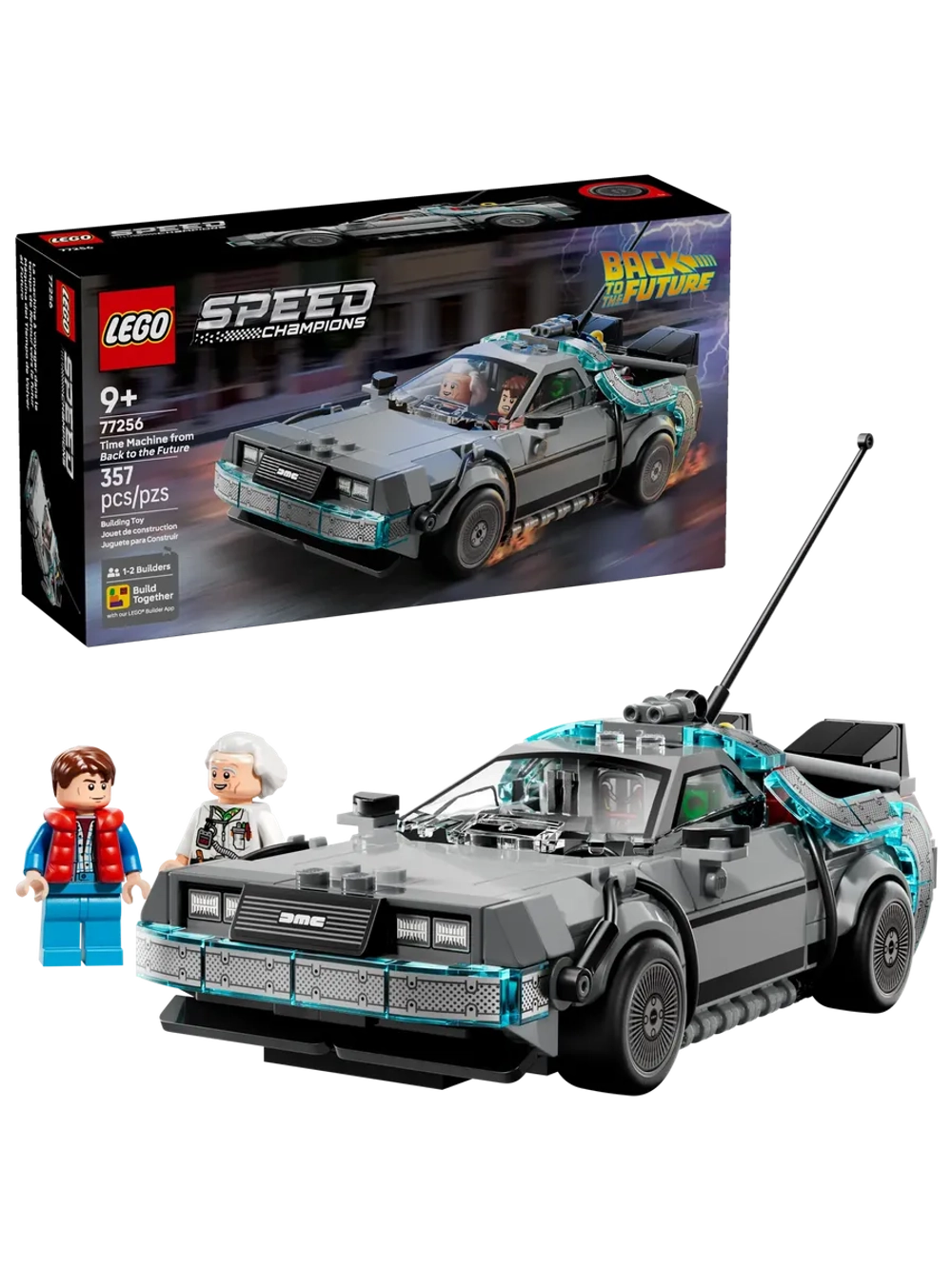Конструктор LEGO Speed Champions 77256 Машина времени Назад в будущее