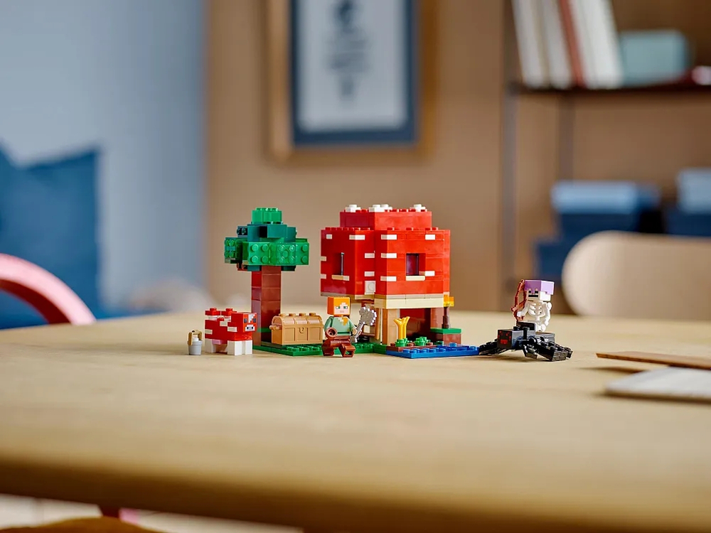 Конструктор LEGO Minecraft Грибной дом | 21179