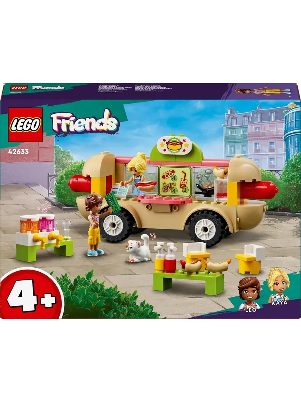 Конструктор LEGO Friends 42633 Грузовик с хот-догами
