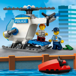 Конструктор LEGO City Police Полицейский вертолёт | 60275