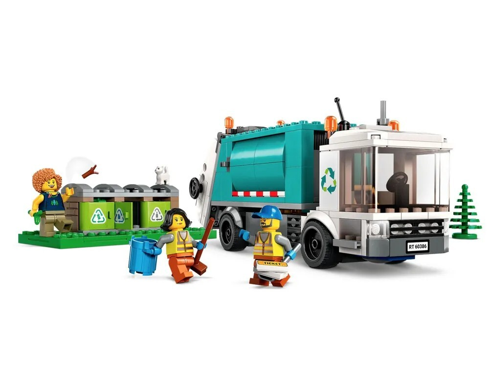 Конструктор LEGO CITY Утилизационный грузовик | 60386