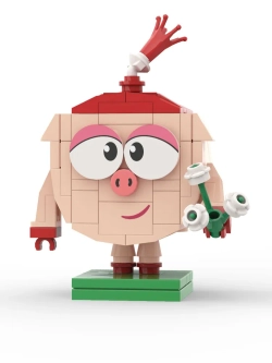 Конструктор Brick Labs Смешарики: Нюша, AB-1503