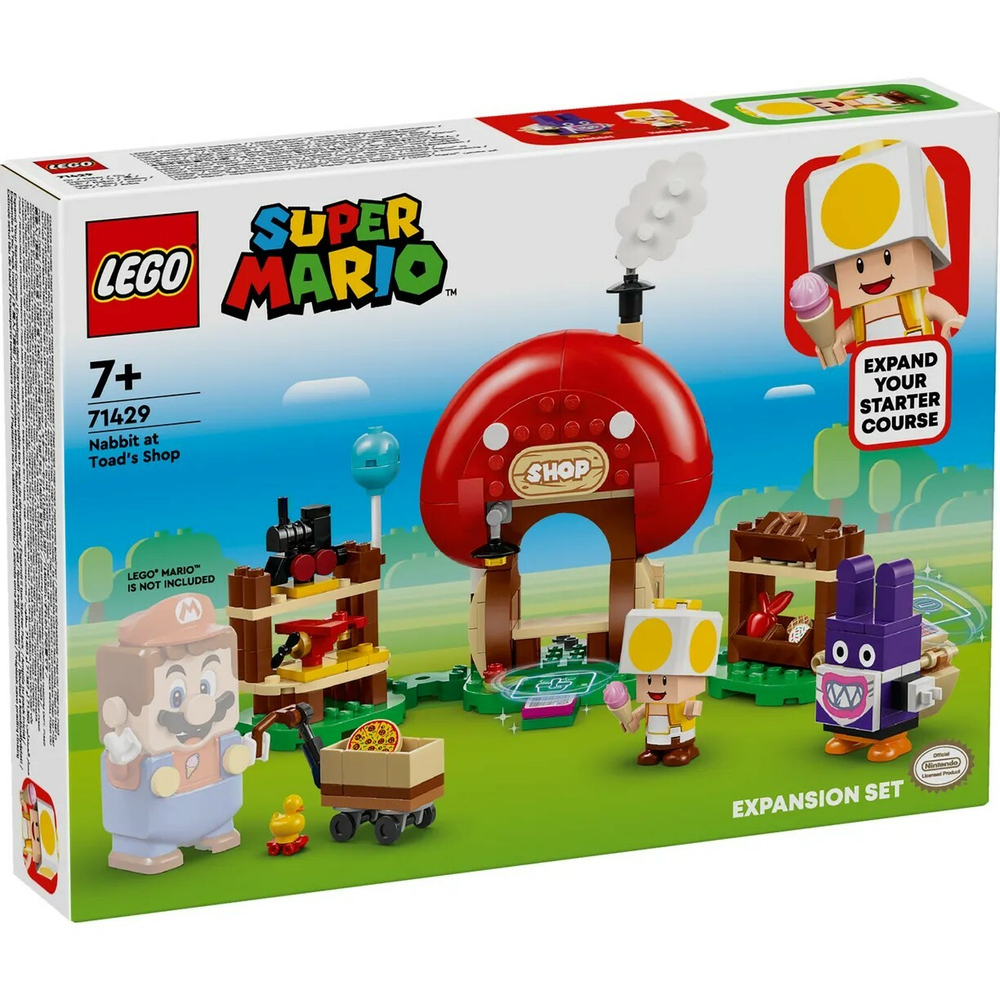 Конструктор LEGO Super Mario Наббит в магазине жабы | 71429