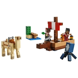 Конструктор LEGO Minecraft Путешествие на пиратском корабле | 21259