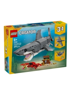 Конструктор LEGO Creator 31381 Злобная акула и сундук с сокровищами 3в1