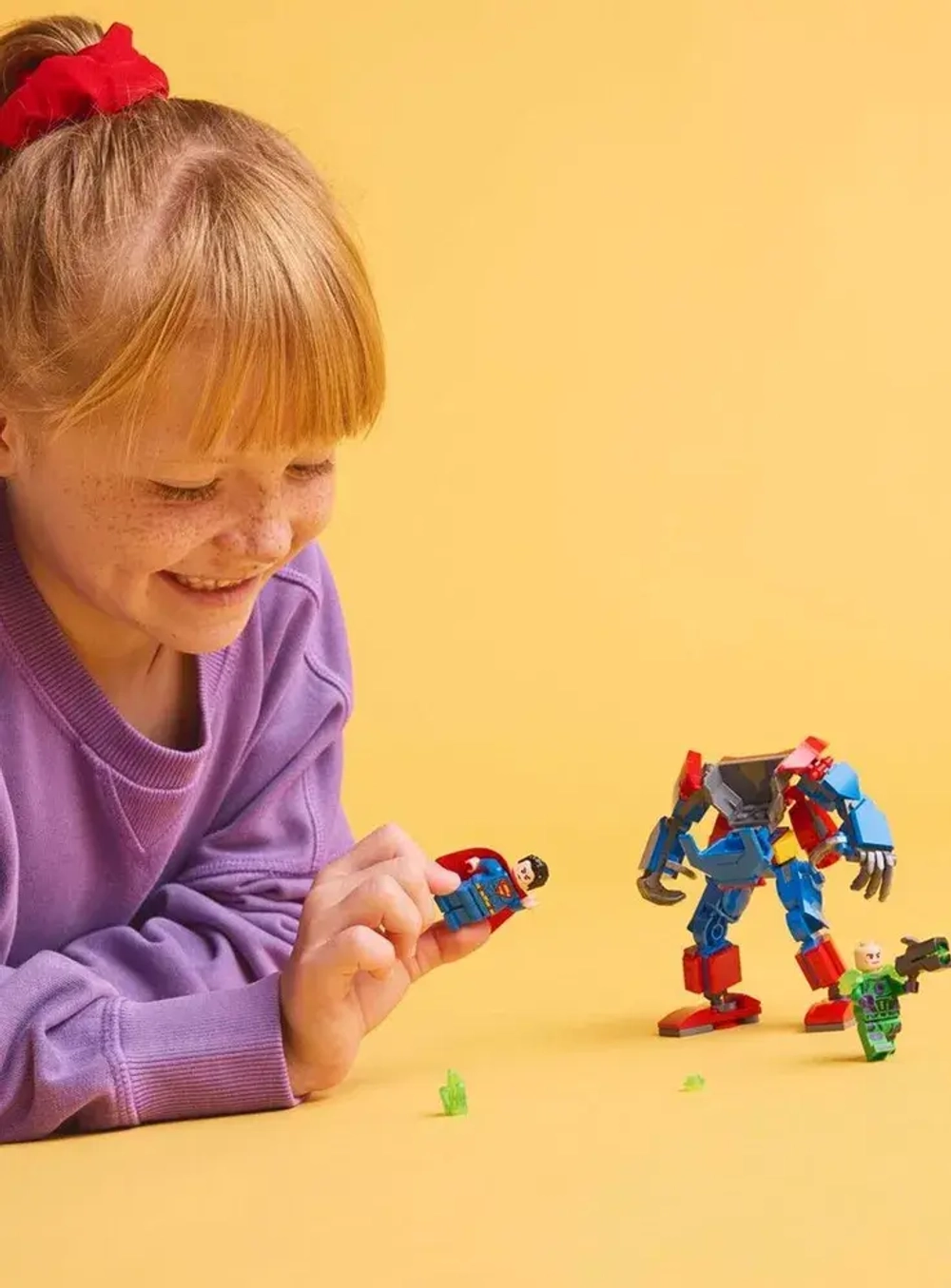 Конструктор LEGO Super Heroes DC 76302 Супермен в механической броне против Лекса Лютора