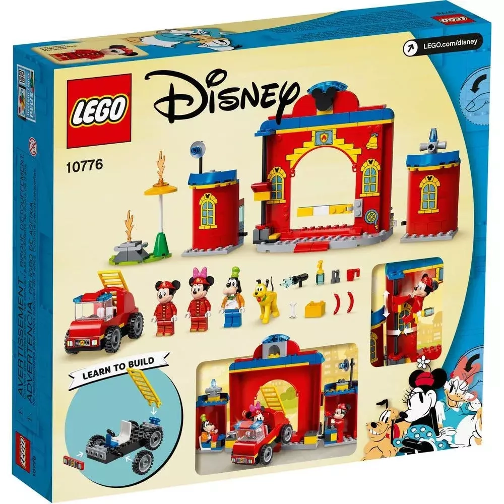 Конструктор LEGO Disney Classic Пожарная часть и машина Микки и его друзей | 10776