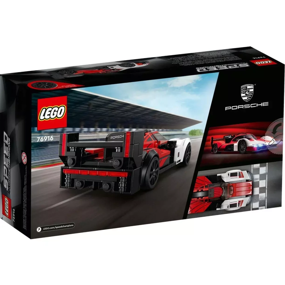 Конструктор пластиковый LEGO Speed Champions Porsche 963 | 76916