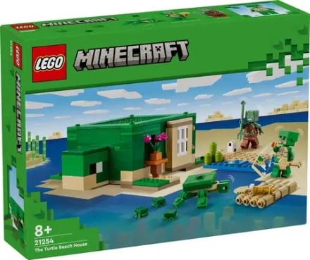 Конструктор LEGO Minecraft 21254 Домик на Черепашьем пляже
