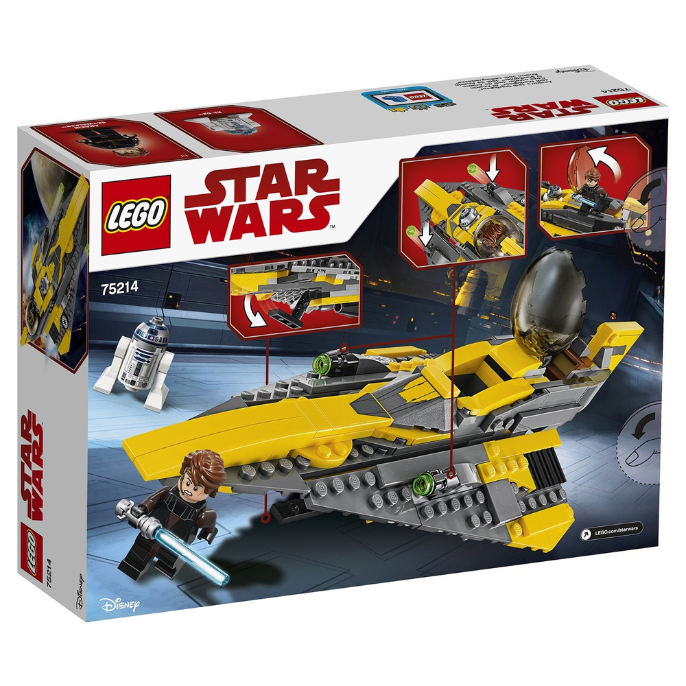 Конструктор LEGO Star Wars Звёздный истребитель Энакина | 75214