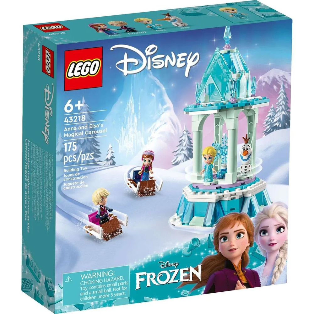 Конструктор LEGO Disney Princess Волшебная карусель Анны и Эльзы | 43218