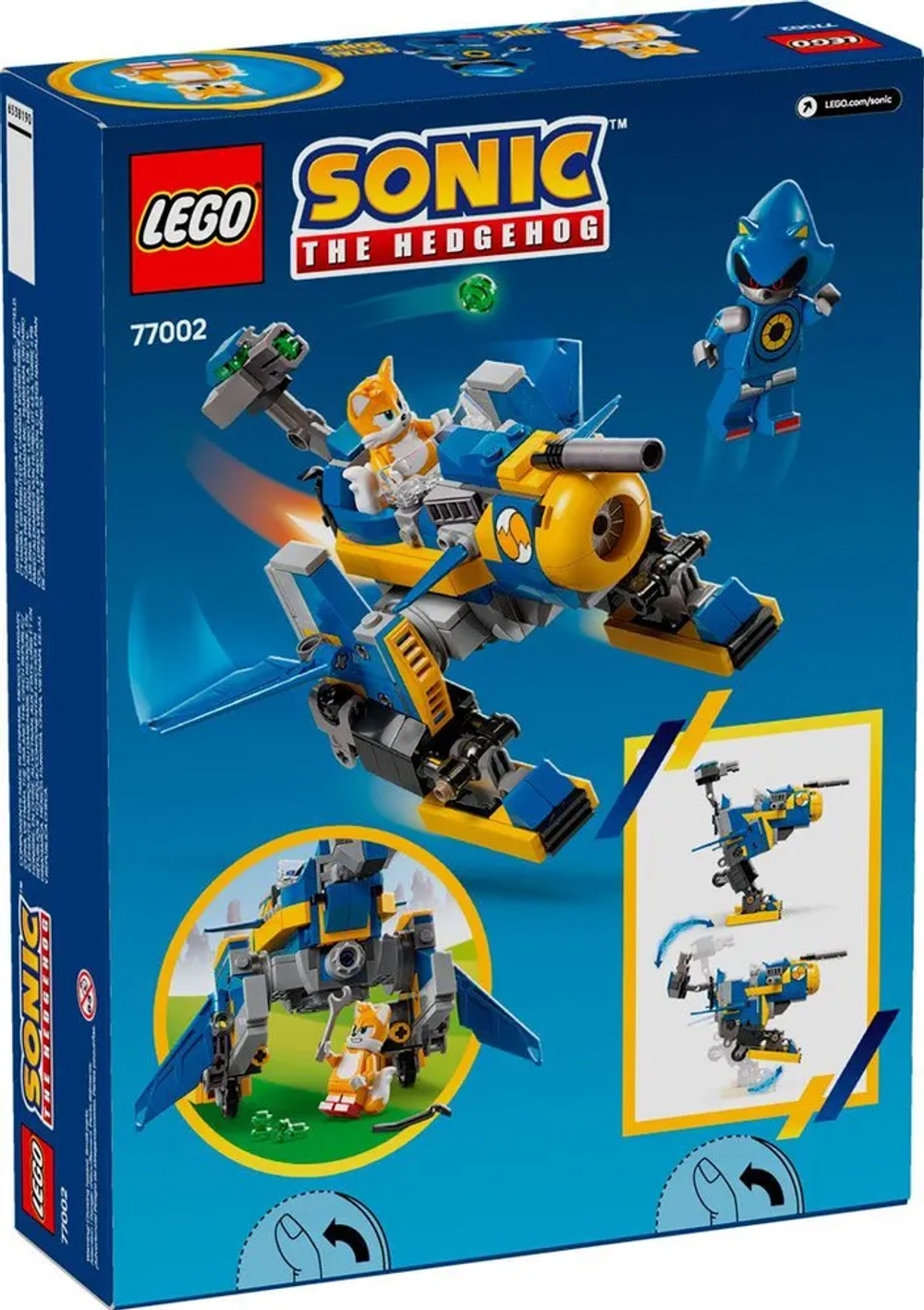 Конструктор LEGO Sonic 77002 Циклон против Метал Соника