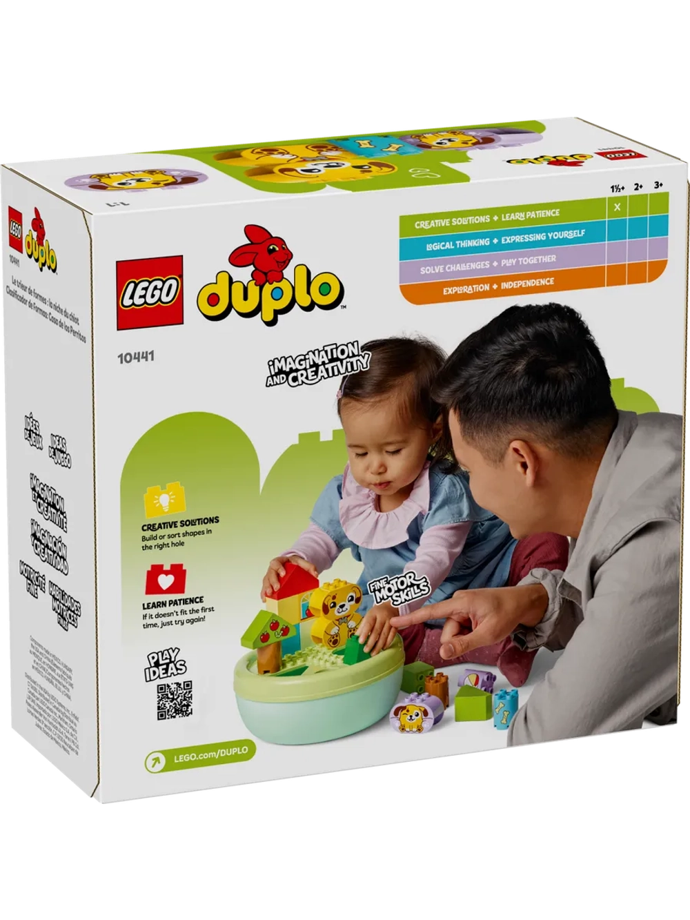 Конструктор LEGO DUPLO 10441 Сортер фигур: Домик для щенков
