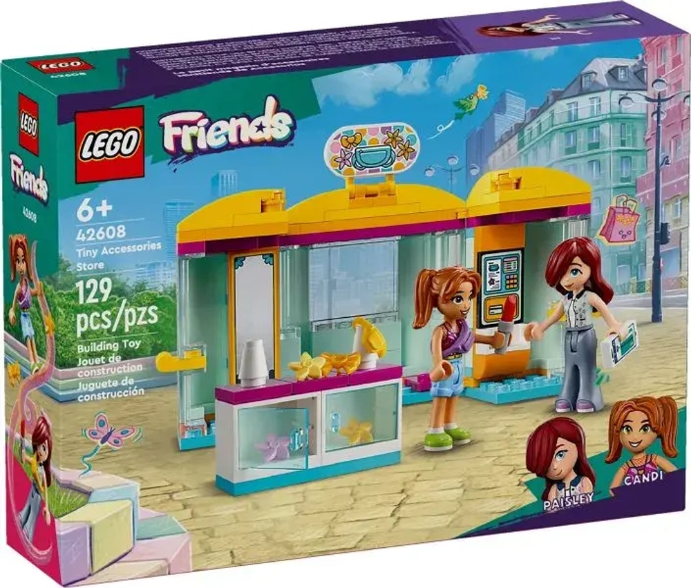Конструтор LEGO Friends 42608 Небольшой магазин аксессуаров