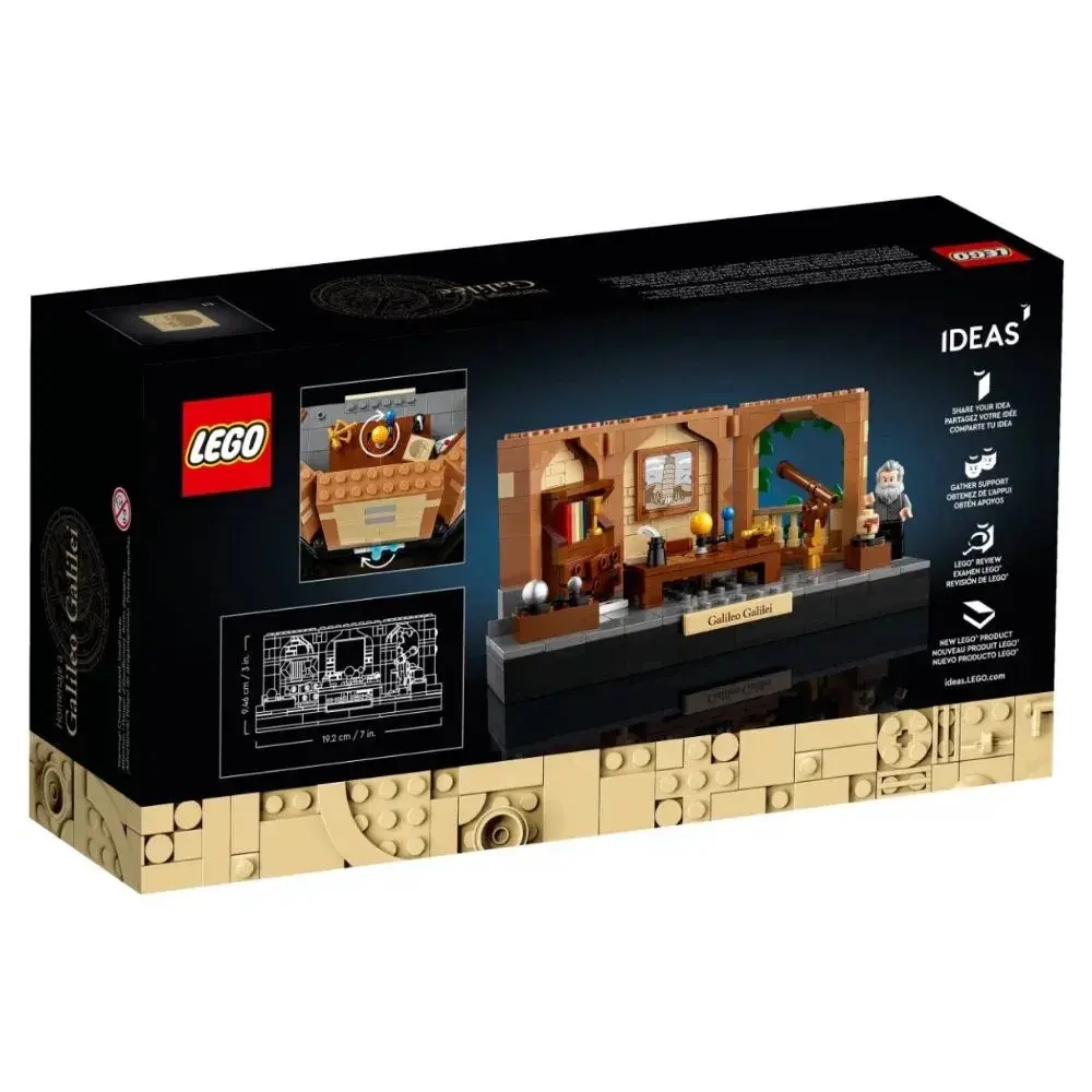 Конструктор LEGO 40595 Ideas Дань уважения Галилео Галилею