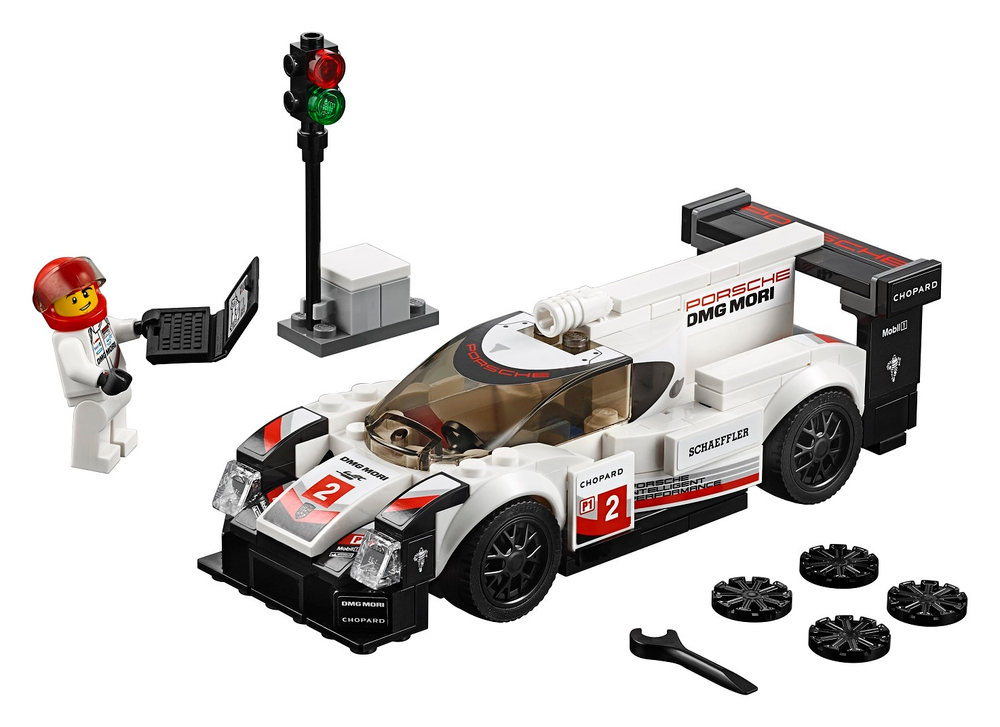 Конструктор Porsche 919 Hybrid | 75887, 10942