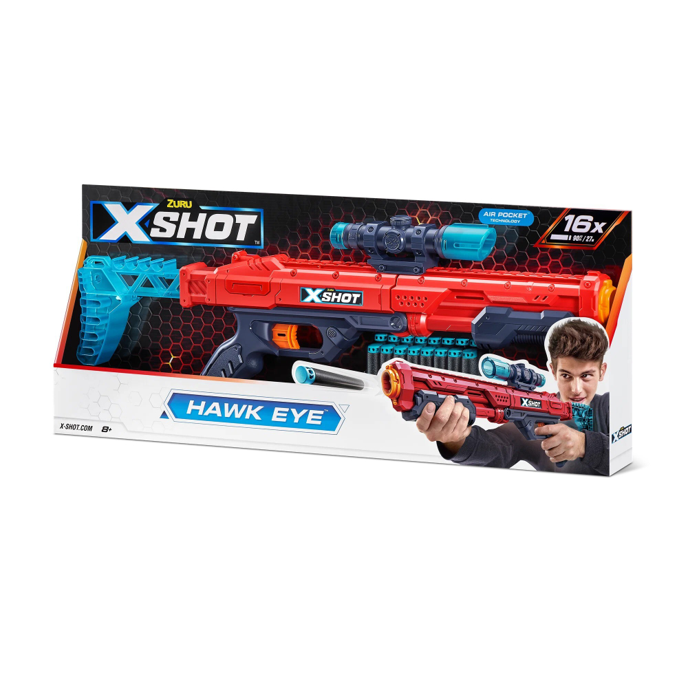 Блаcтер ZURU X-SHOT Excel Hawk Eye Соколиный глаз | 36435