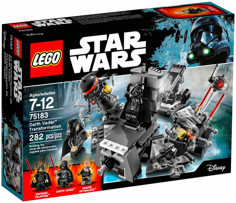 Конструктор LEGO Star Wars Превращение в Дарта Вейдера | 75183