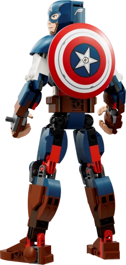 Конструктор LEGO Marvel 76258 Сборная фигурка Капитана Америки