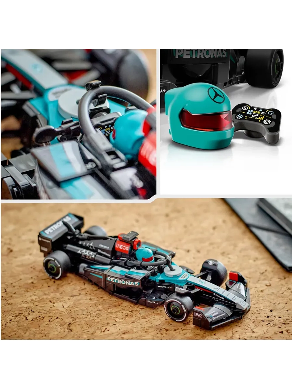 Конструктор LEGO Speed Champions 77244 Автомобиль Mercedes-AMG F1 W15