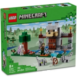 Конструктор LEGO Minecraft Волчья крепость 21261