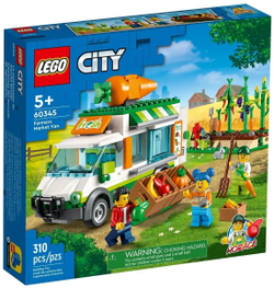 Конструктор LEGO City Фургон для фермерского рынка | 60345