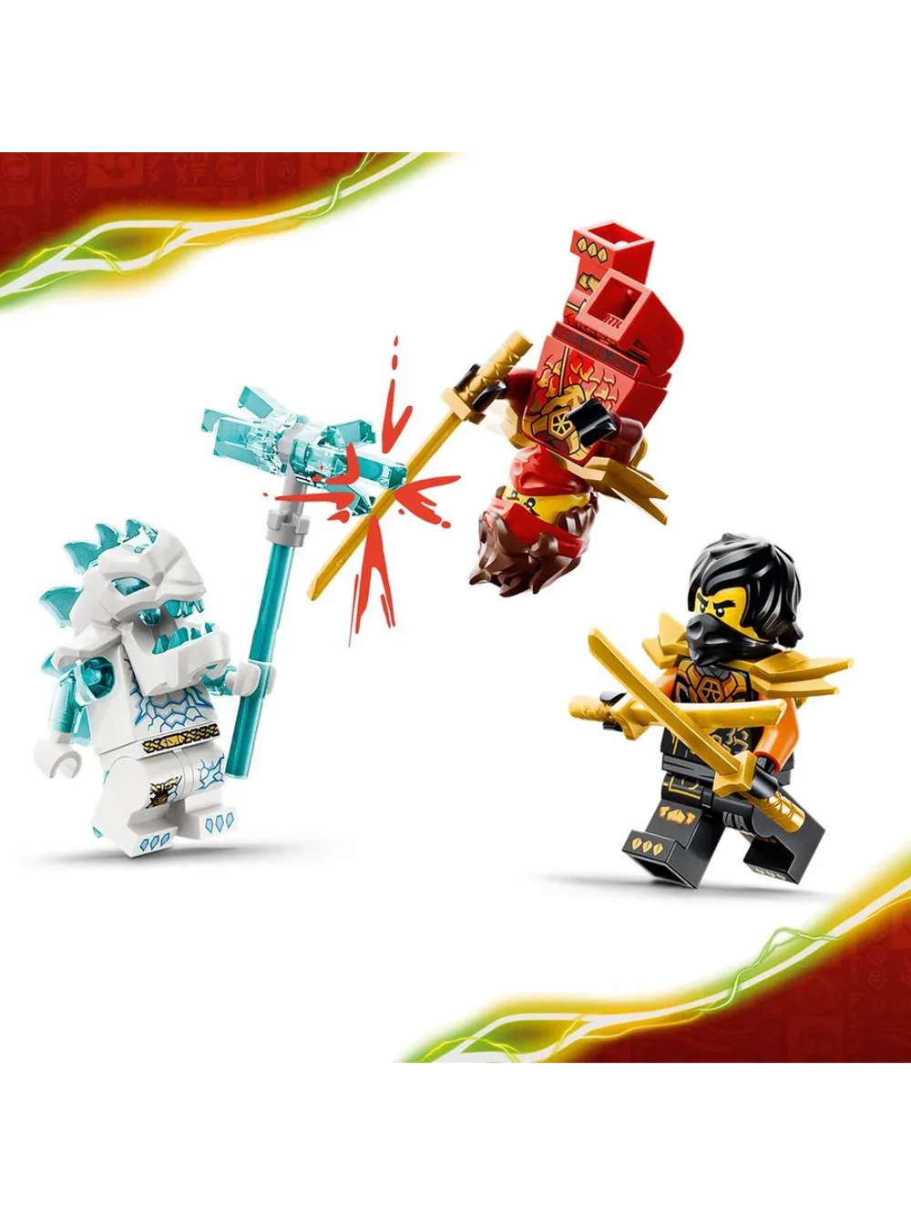 Конструктор LEGO NINJAGO 71864 Комбинируемый автомобиль Кая и Коула
