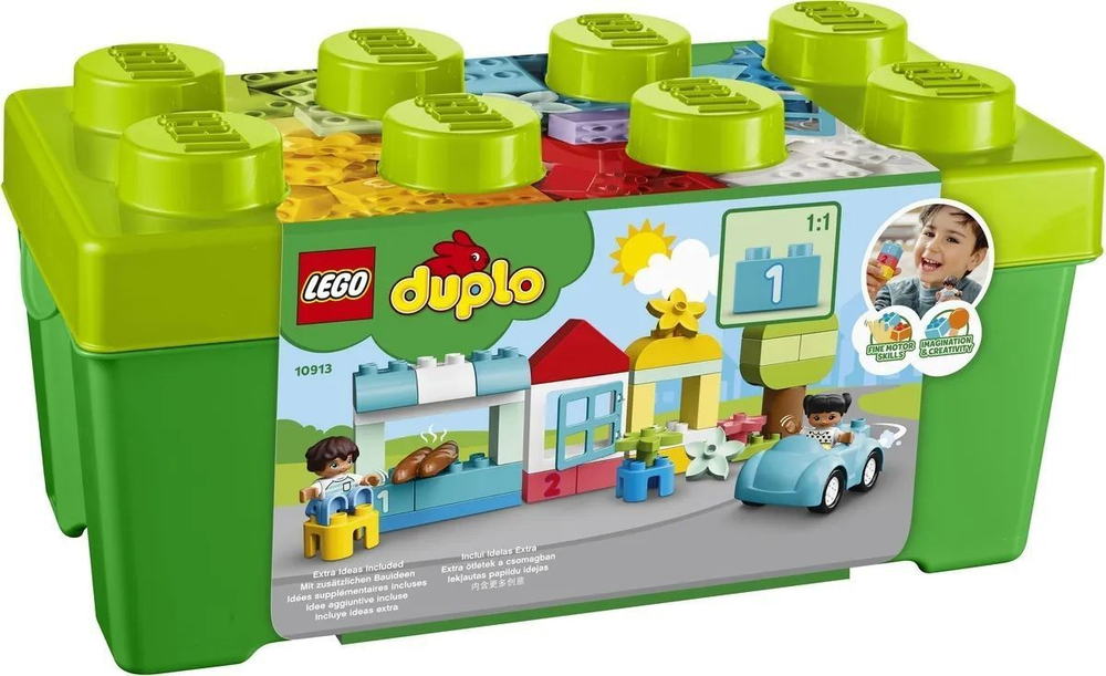 Конструктор LEGO DUPLO Classic Коробка с кубиками | 10913