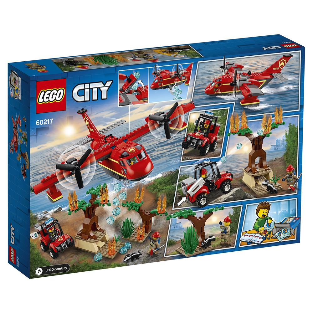 Конструктор LEGO City Fire Пожарный самолет | 60217