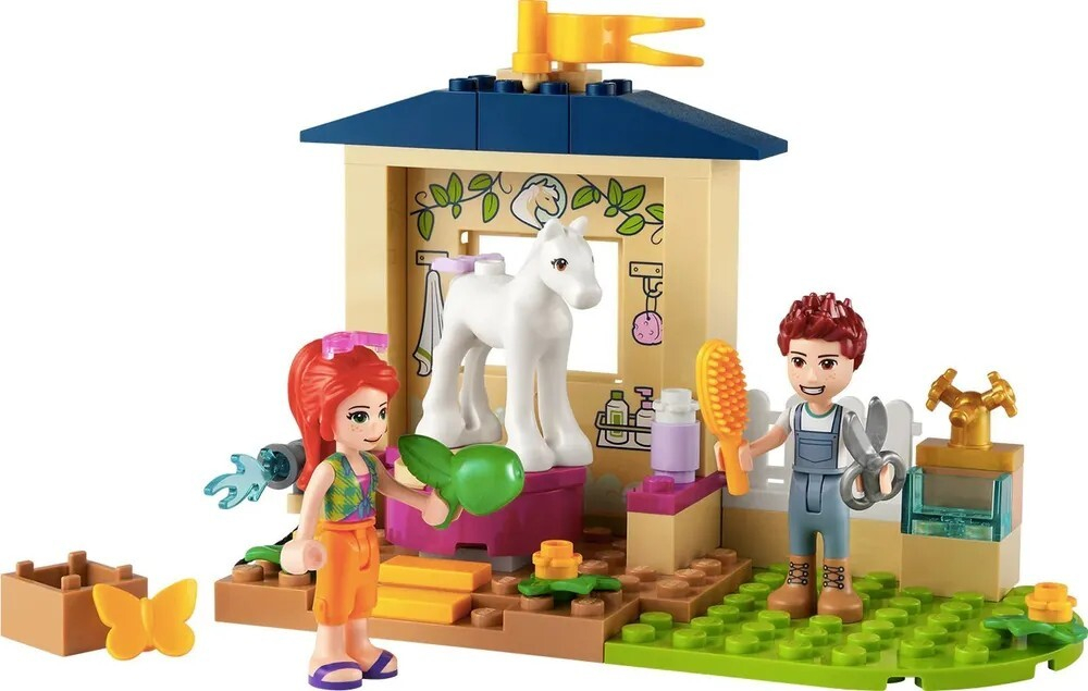 Конструктор LEGO Friends Конюшня для мытья пони | 41696