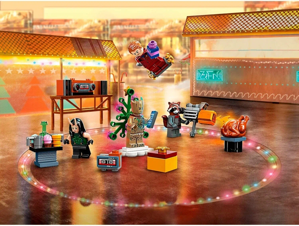 Конструктор LEGO Marvel Super Heroes 76231 Рождественский календарь Стражи Галактики