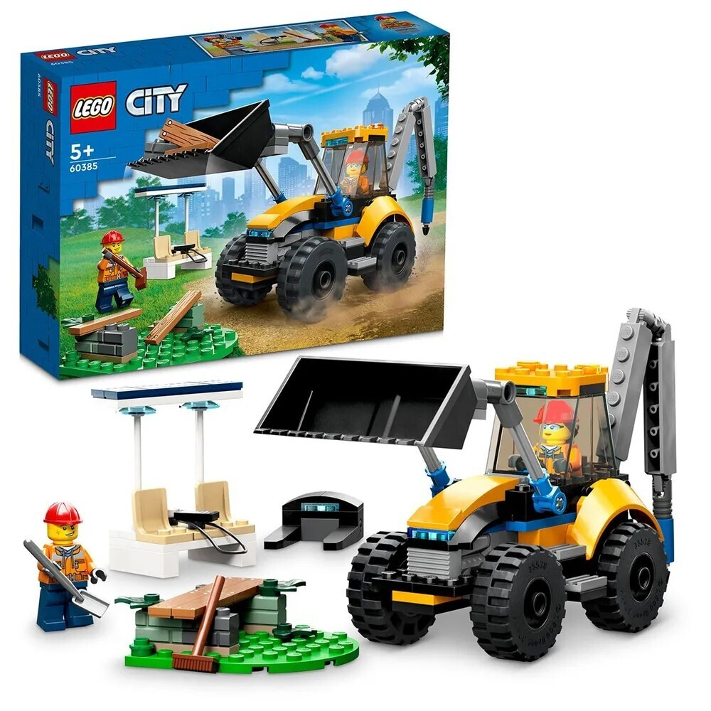 Конструктор LEGO City Строительный экскаватор | 60385