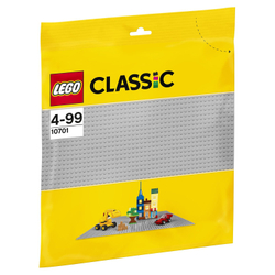 Дополнительные детали LEGO Classic Строительная пластина серого цвета | 10701