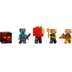 Конструктор LEGO Minecraft Бастион Нижнего мира | 21185