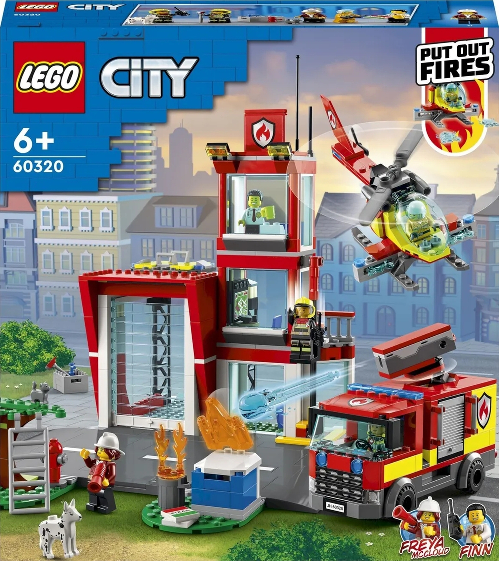Конструктор LEGO City Fire Пожарная часть | 60320