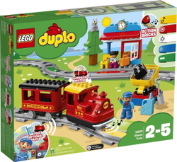 Конструктор LEGO DUPLO Town Поезд на паровой тяге | 10874