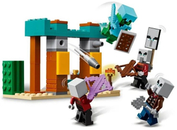 Конструктор LEGO Minecraft Пустынный патруль Обитателей | 21267
