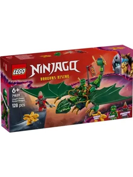 Конструктор LEGO Ninjago 71829 Лесной зелёный дракон Ллойда