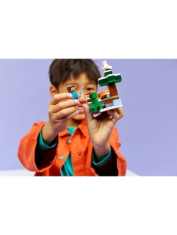 Конструктор LEGO Minecraft 21583 Приключения Стива в тайге