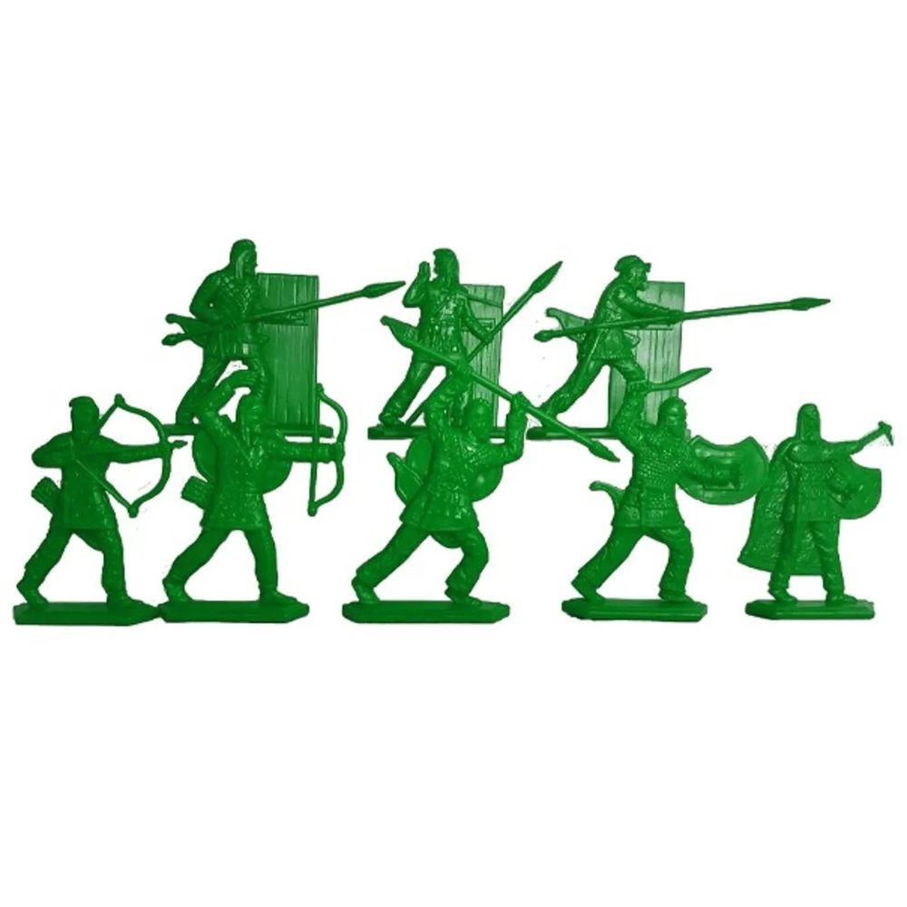 Солдатики в наборе &quot;Персы&quot;. Зеленые