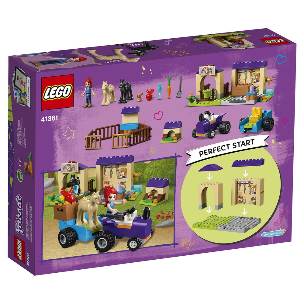 Конструктор LEGO Friends Конюшня для жеребят Мии | 41361