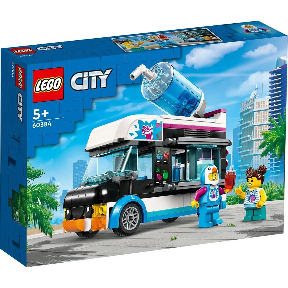 Конструктор LEGO CITY Фургон-Пингвин | 60384