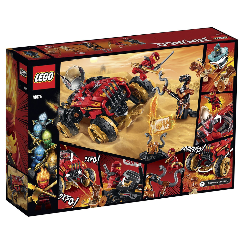 Конструктор LEGO Ninjago Внедорожник Катана 4*4 | 70675