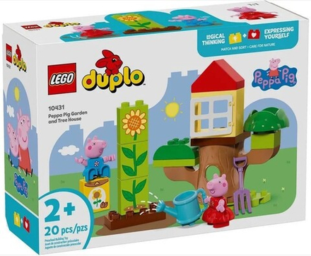 Конструктор LEGO DUPLO Свинка Пеппа: сад и домик на дереве | 10431