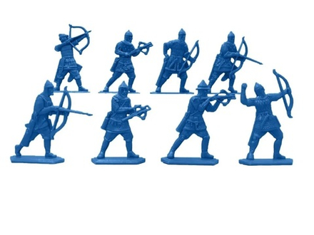 Солдатики "Стрелки". Синие