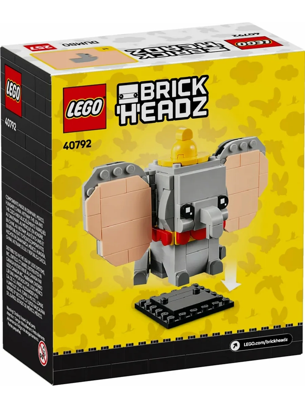 Конструктор LEGO BrickHeadz 40792 Дамбо