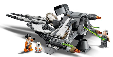 Конструктор Перехватчик СИД Чёрного аса | 75242, 11421