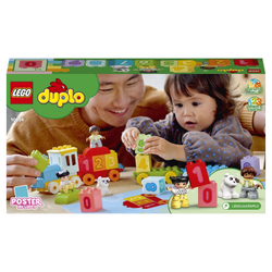 Конструктор LEGO DUPLO My First Поезд с цифрами-учимся считать | 10954